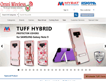 Tablet Screenshot of omniwireless.net